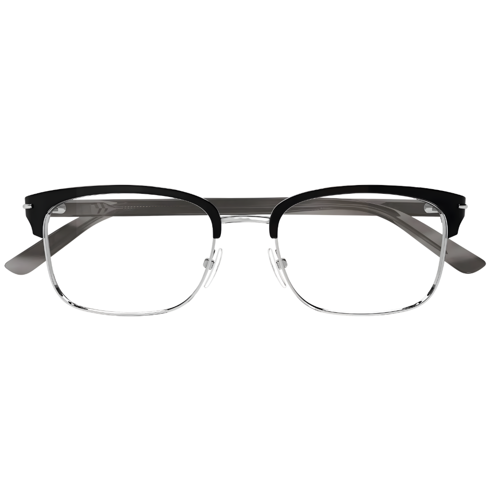 Armazón Oftálmico Hombre GUCCI GG1448O-003-56 Plateado