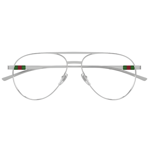 Armazón Oftálmico Hombre GUCCI GG1679O-001-56 Plateado