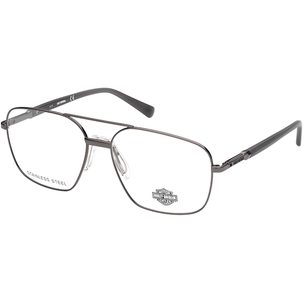 Armazon Oftálmico Unisex  HARLEY DAVIDSON HD0827 008 Plateado
