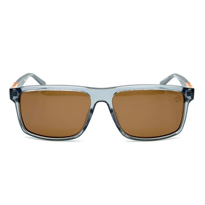 Gafa Solar Hombre Timberland TB00006 20H P Gris-Marrón